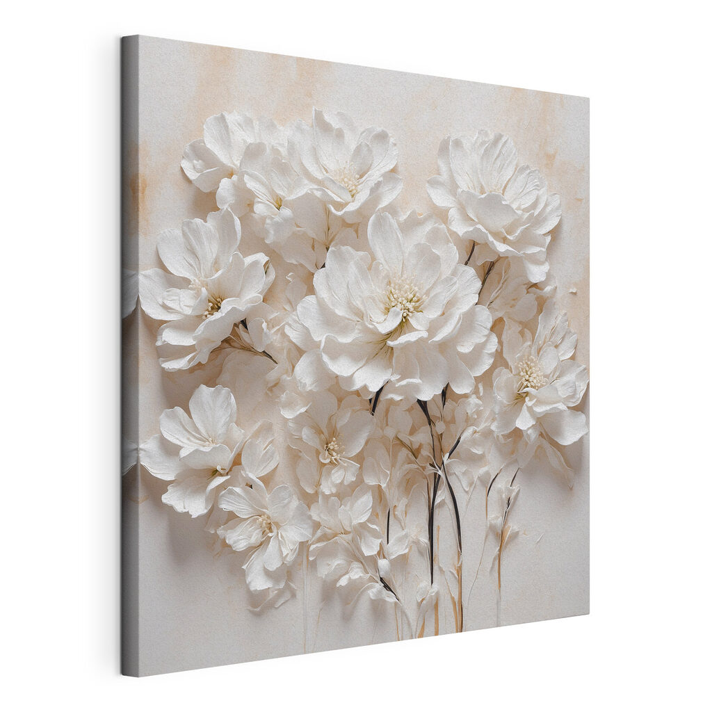 Group of white flowers