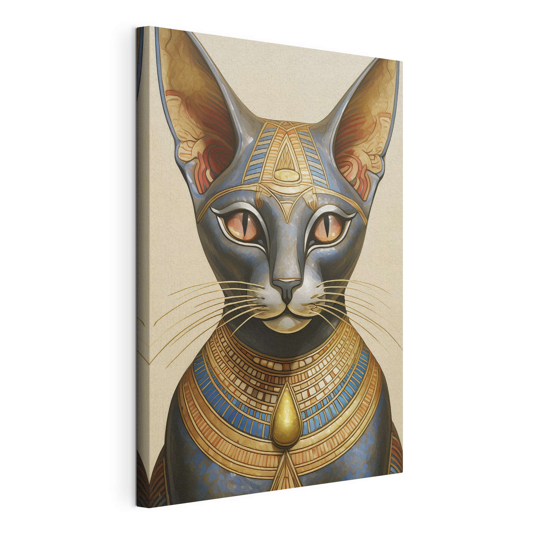 Majestic Egyptian Cat in Regalia Majestic Egyptian Cat in Regalia