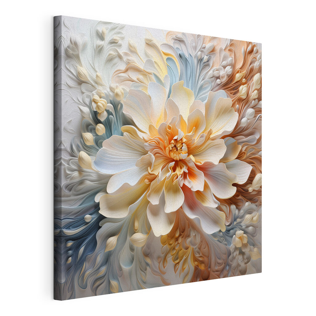 Beautiful floral abstract composition