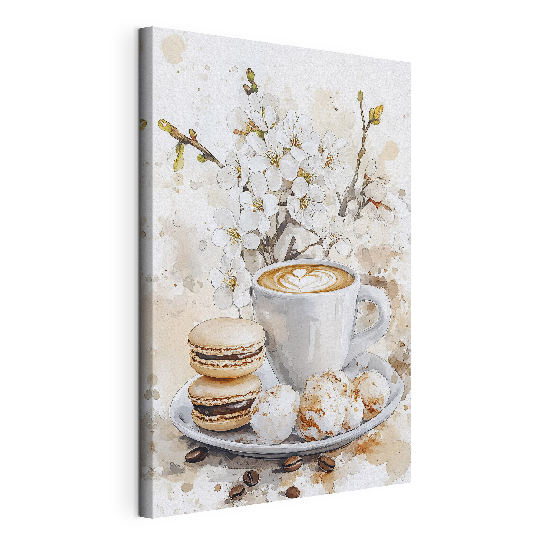 Cup of coffee and cookies Cup of coffee and cookies