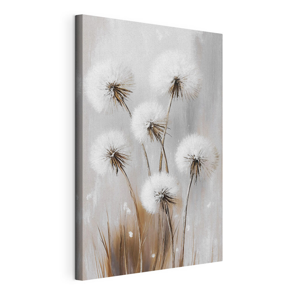 Group of white fluffy flowers Group of white fluffy flowers