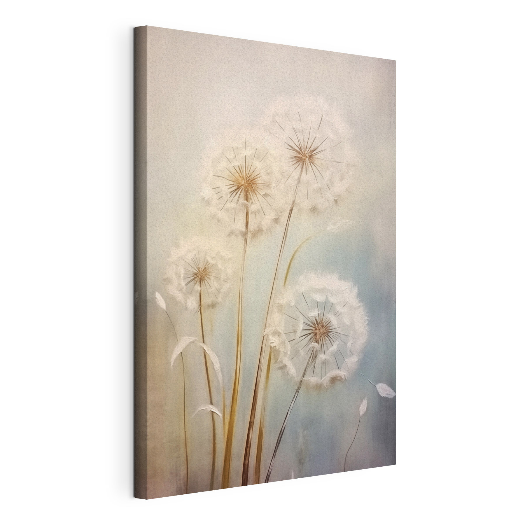 Painting of dandelions