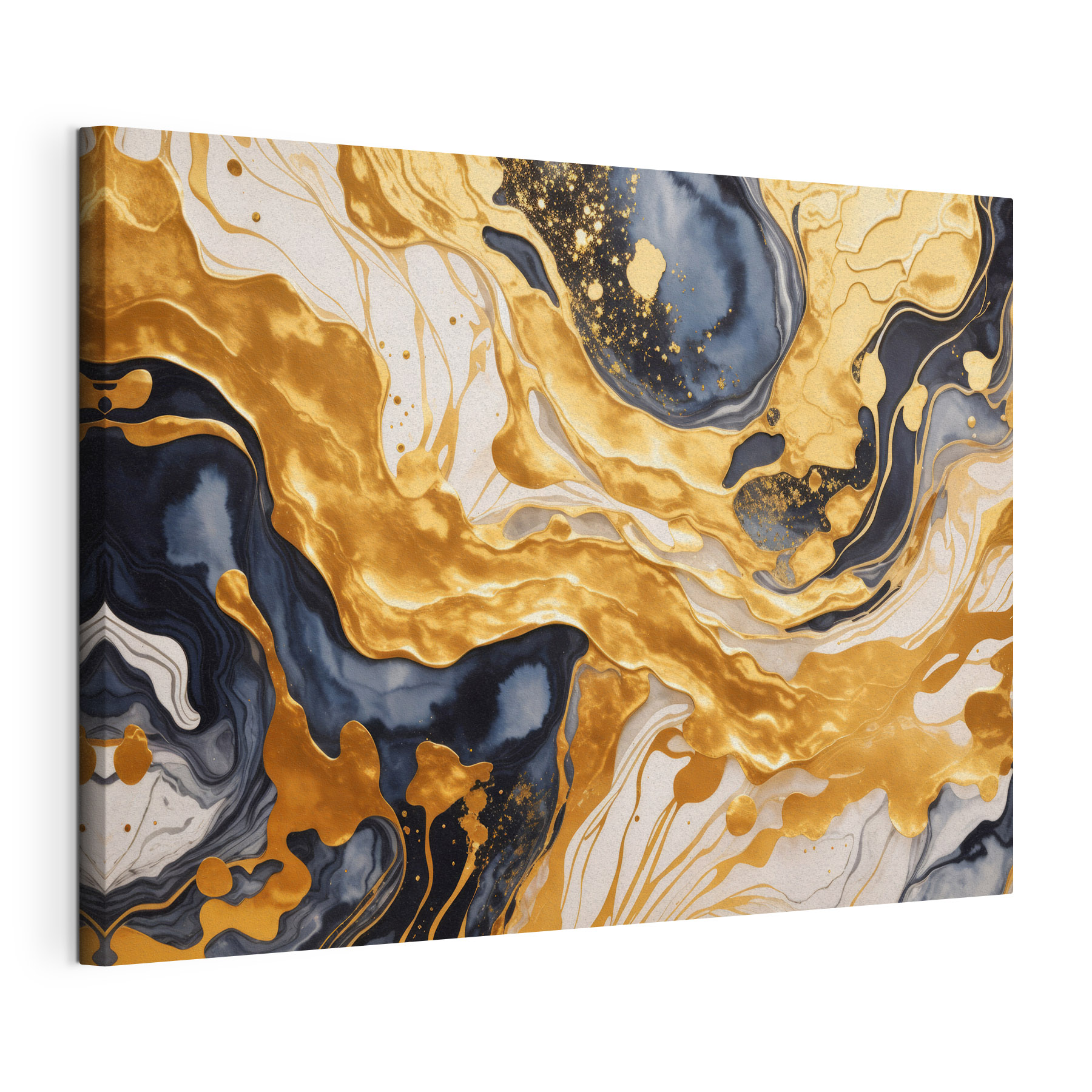 Abstract swirls of color and pattern