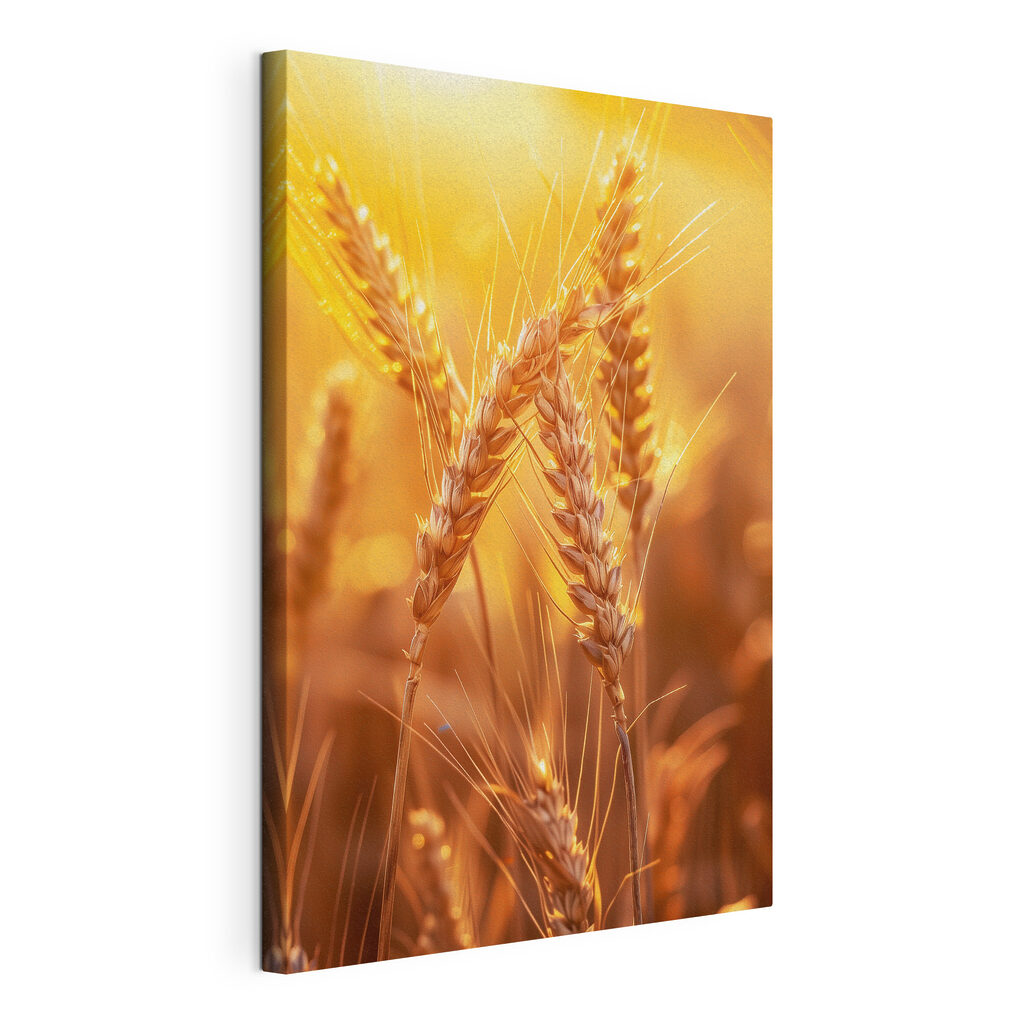 Close up of wheat in a field