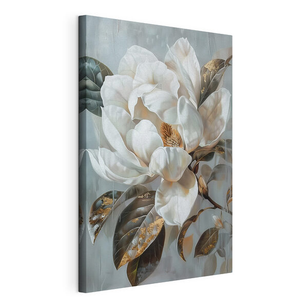 Painting of a white flower