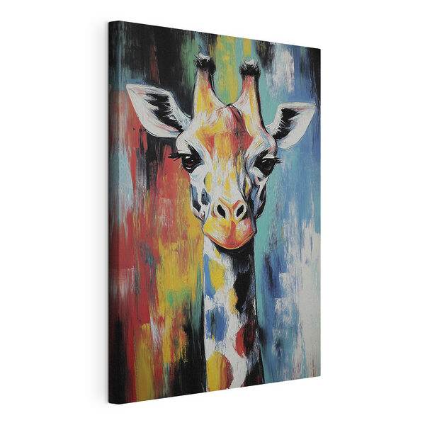 Painting of a giraffe