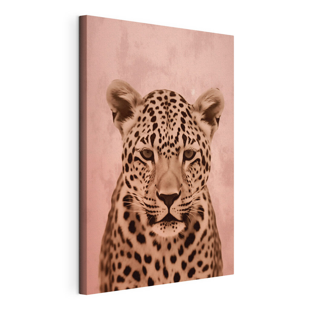 Majestic leopard in soft tones Majestic leopard in soft tones