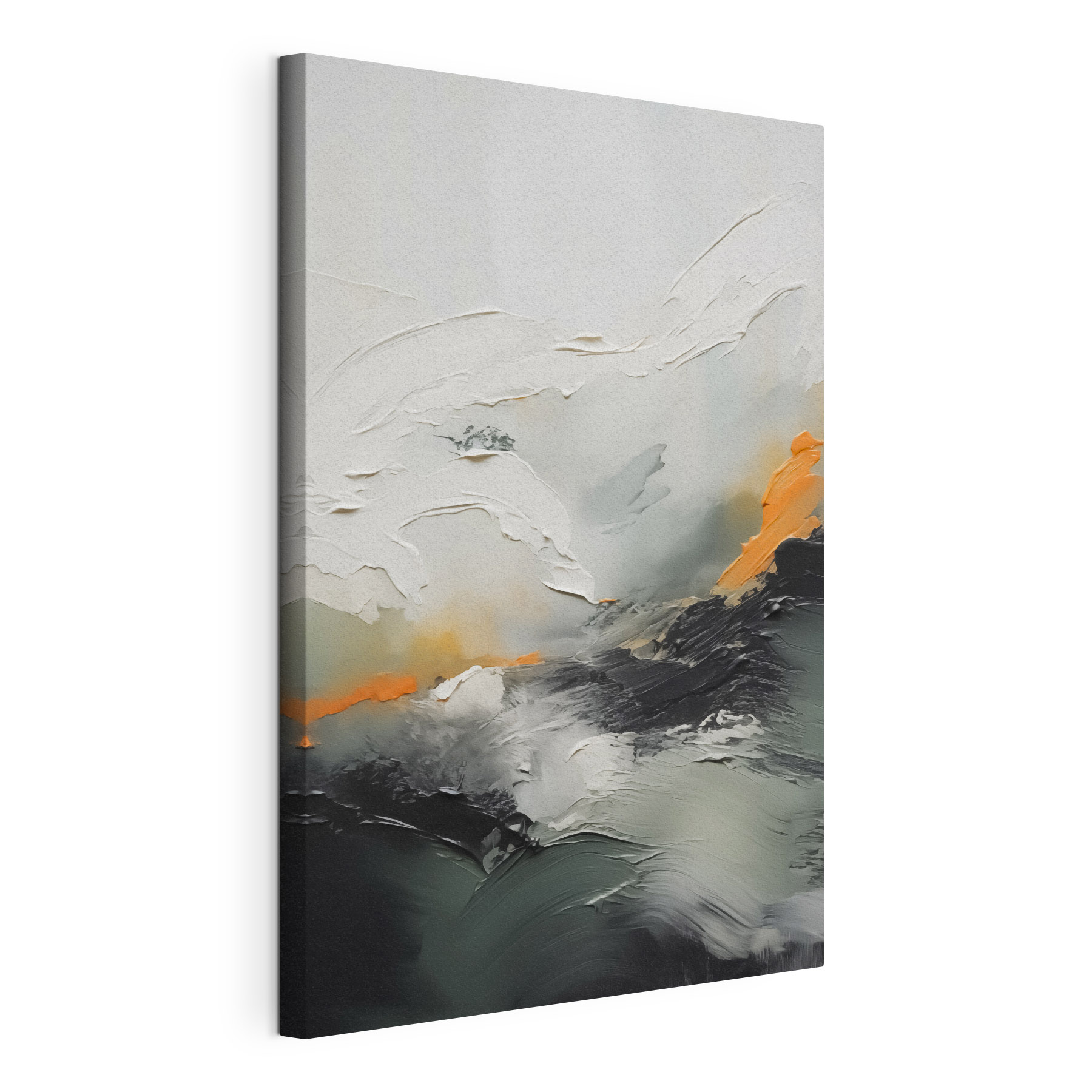 Painting of a mountain