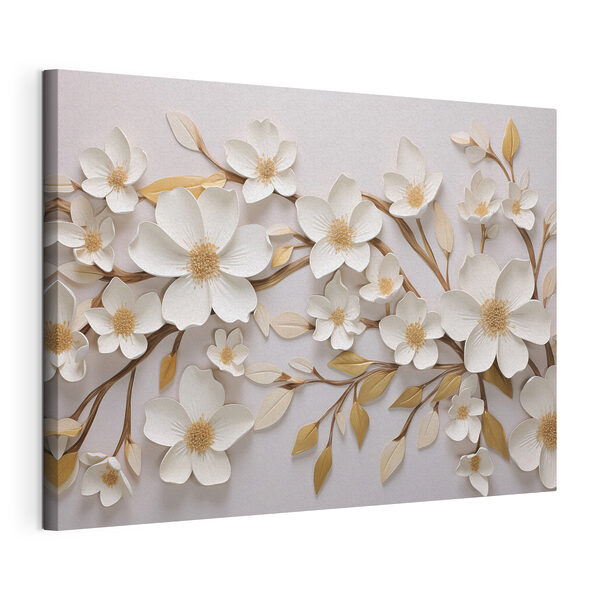 Elegant blossoms on a soft backdrop