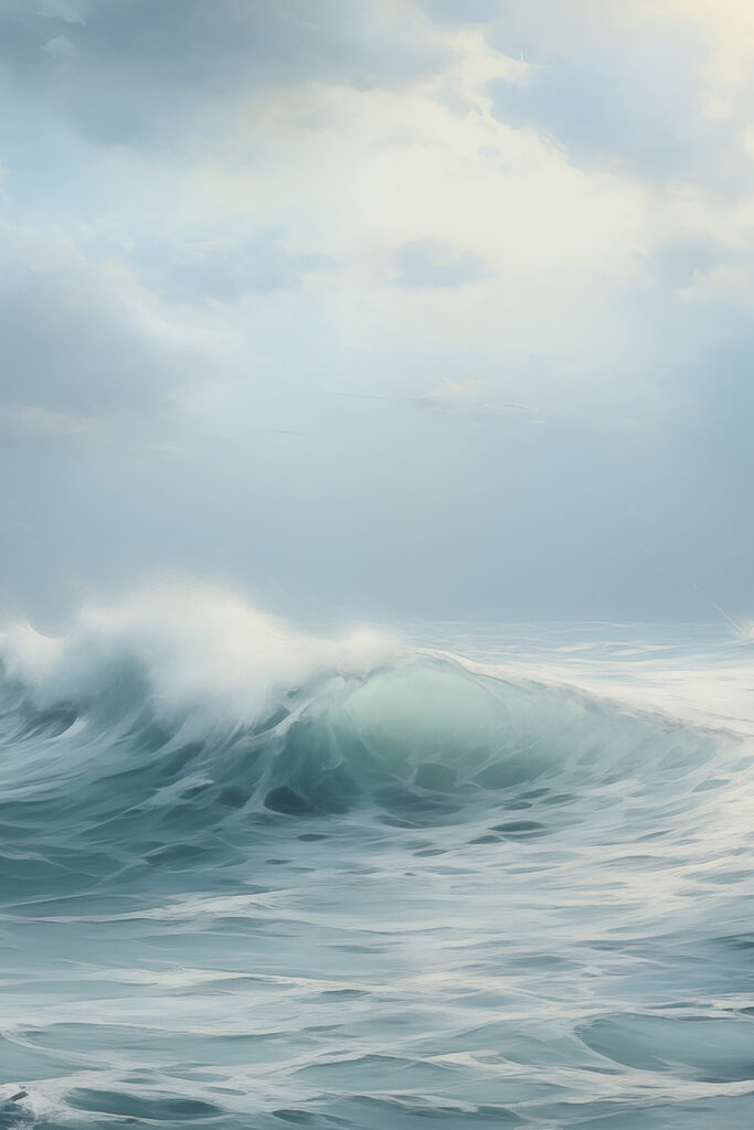 Large wave in the ocean