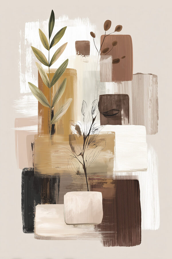 Painting of a plant