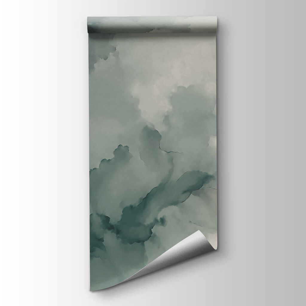 Soft, swirling clouds in muted tones