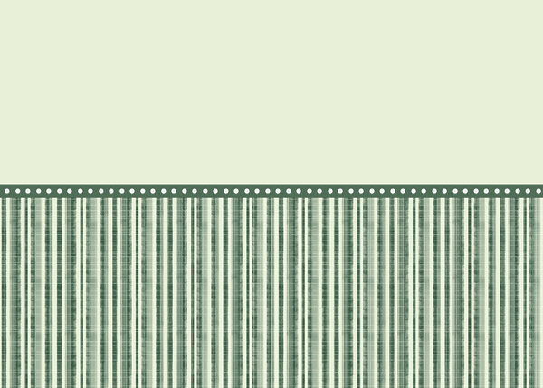 Green and white striped wallpaper