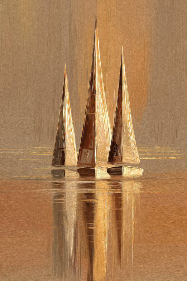 Sailboat in the water Sailboat in the water