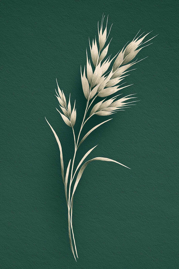 Plant with leaves on it