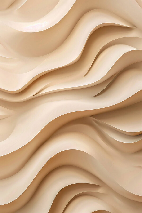 Fluid forms in soft neutral tones Fluid forms in soft neutral tones