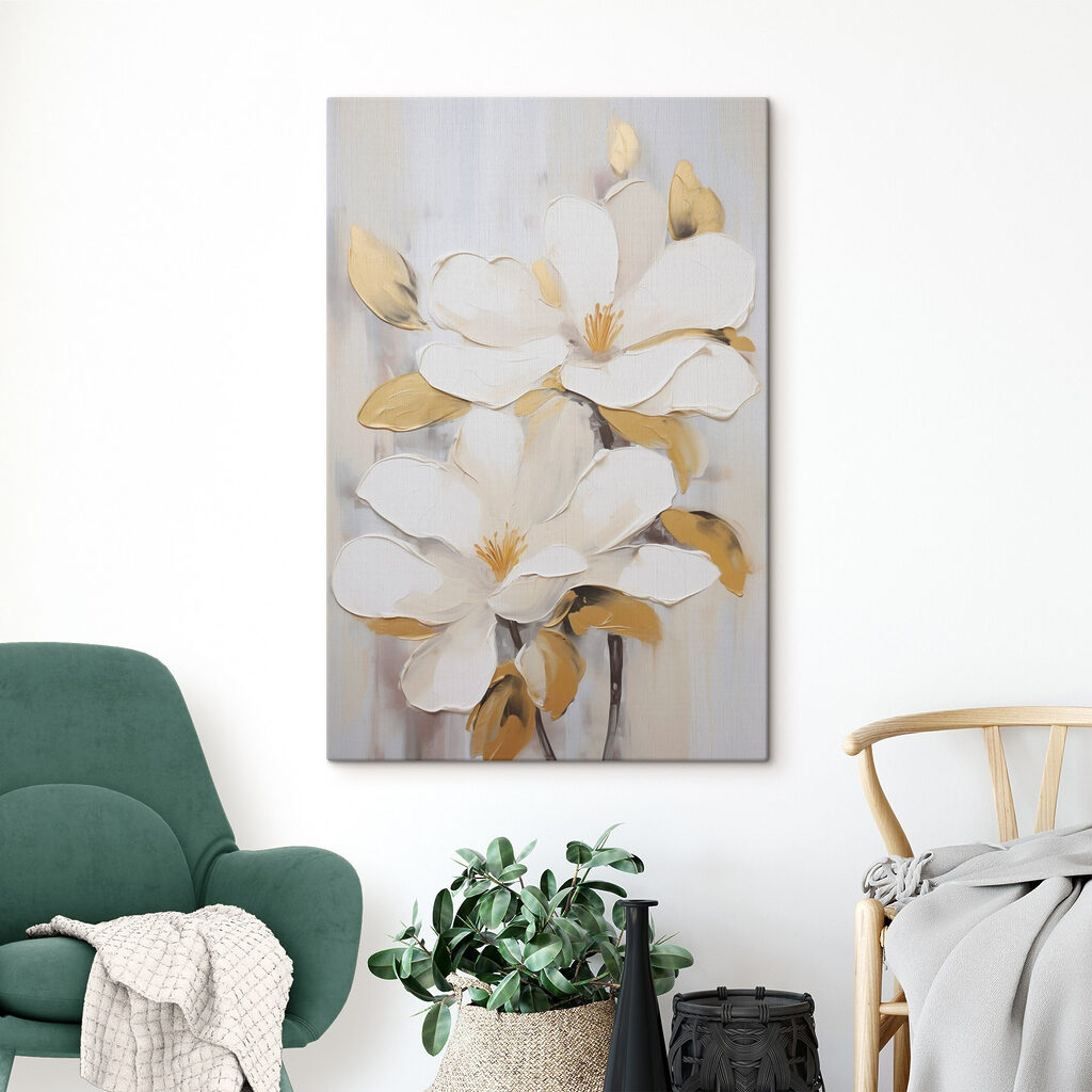 Elegant flowers with soft colors