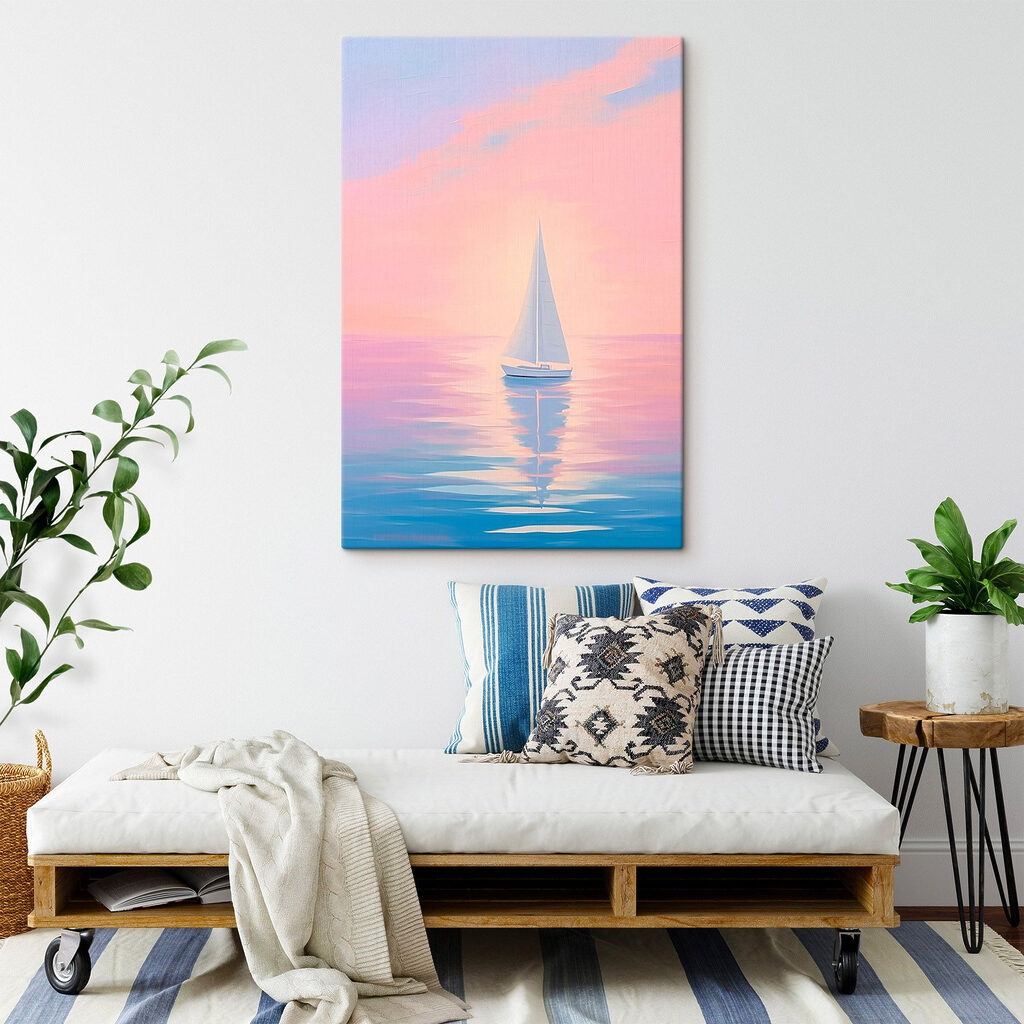 Sailboat in the water