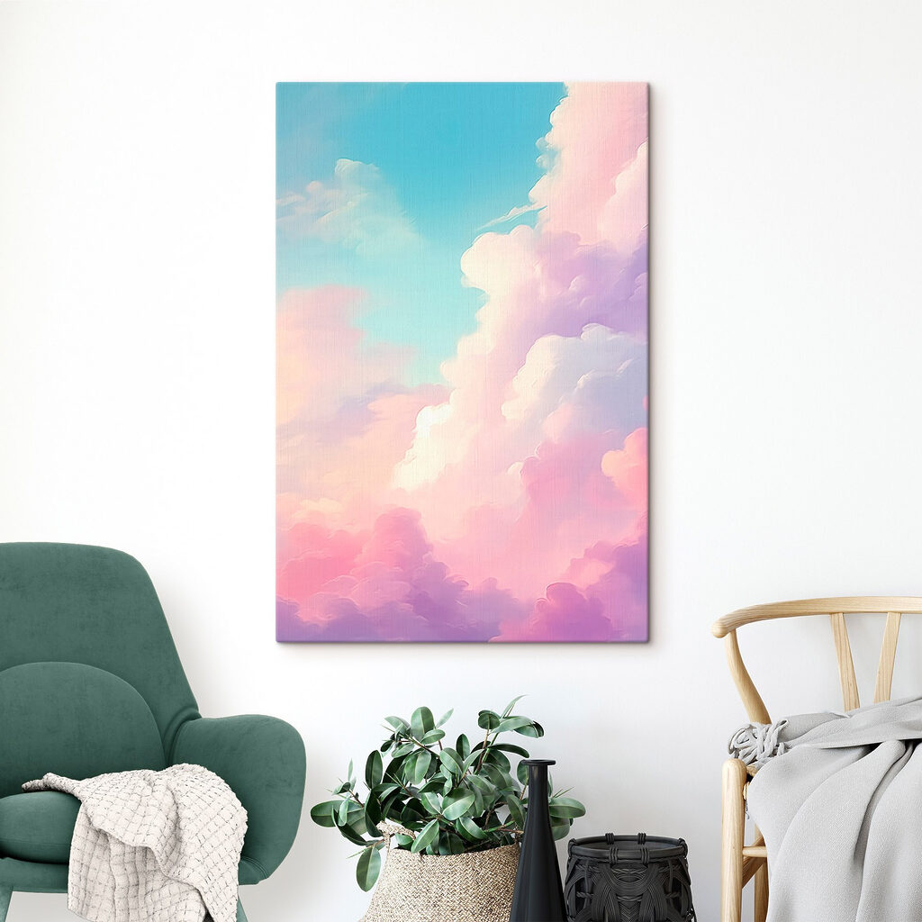 Blue sky with clouds