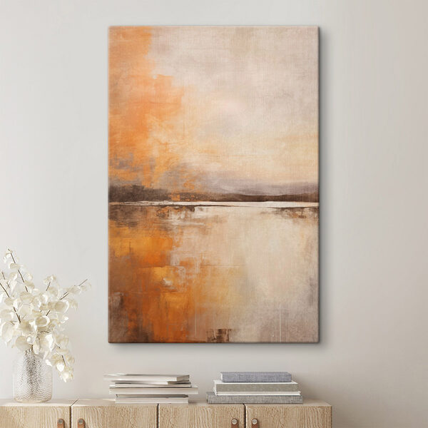 Painting of a lake Painting of a lake