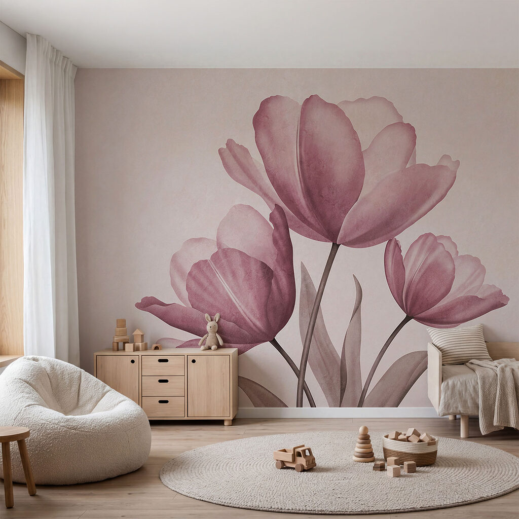 Elegantní tulipány v jemných pastelových odstínech