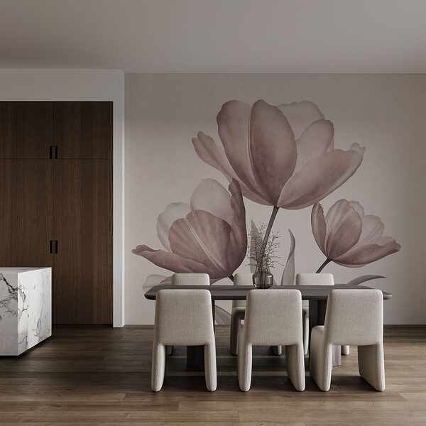 Elegantní tulipány v jemných pastelových odstínech