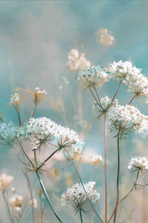 Gentle blooms in soft hues
