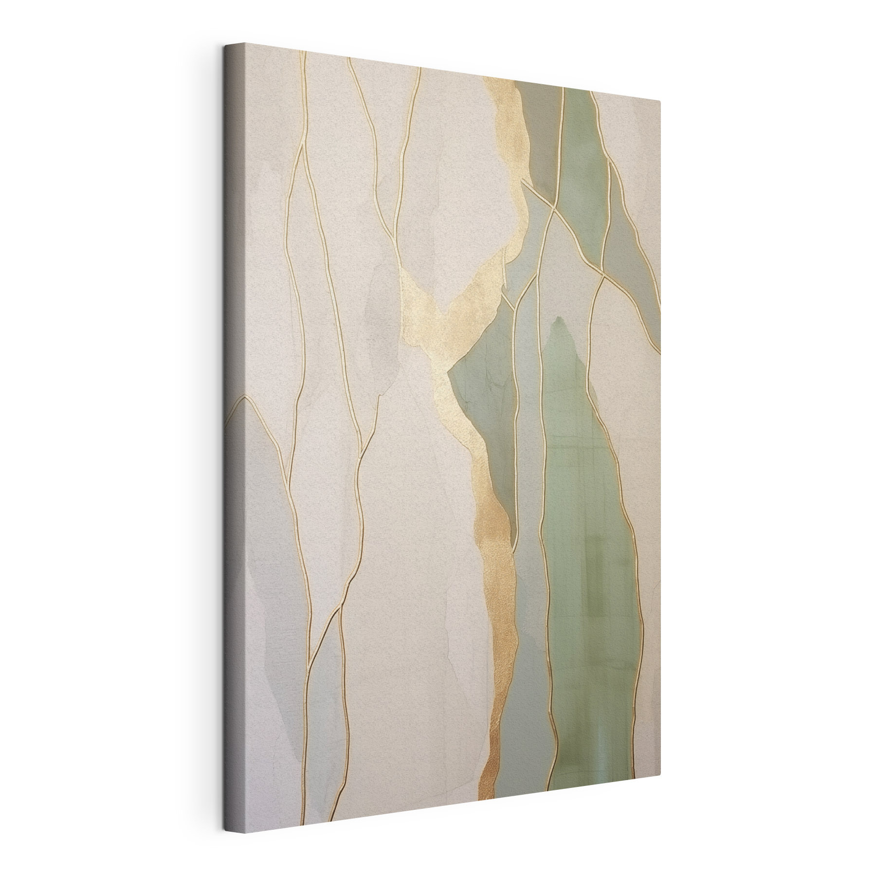 Elegant lines of muted color tones