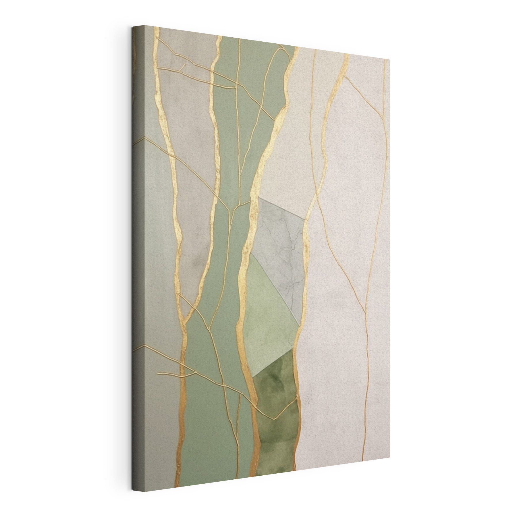 - Elegant lines and calming colors