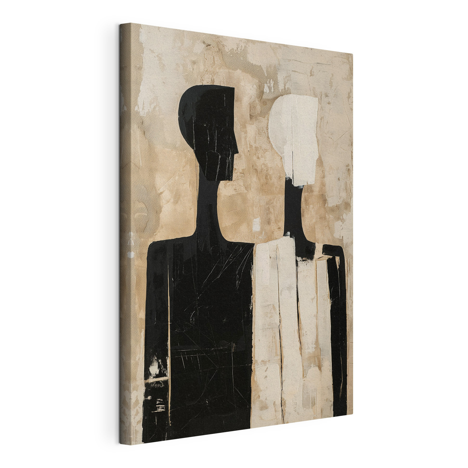 Painting of two people