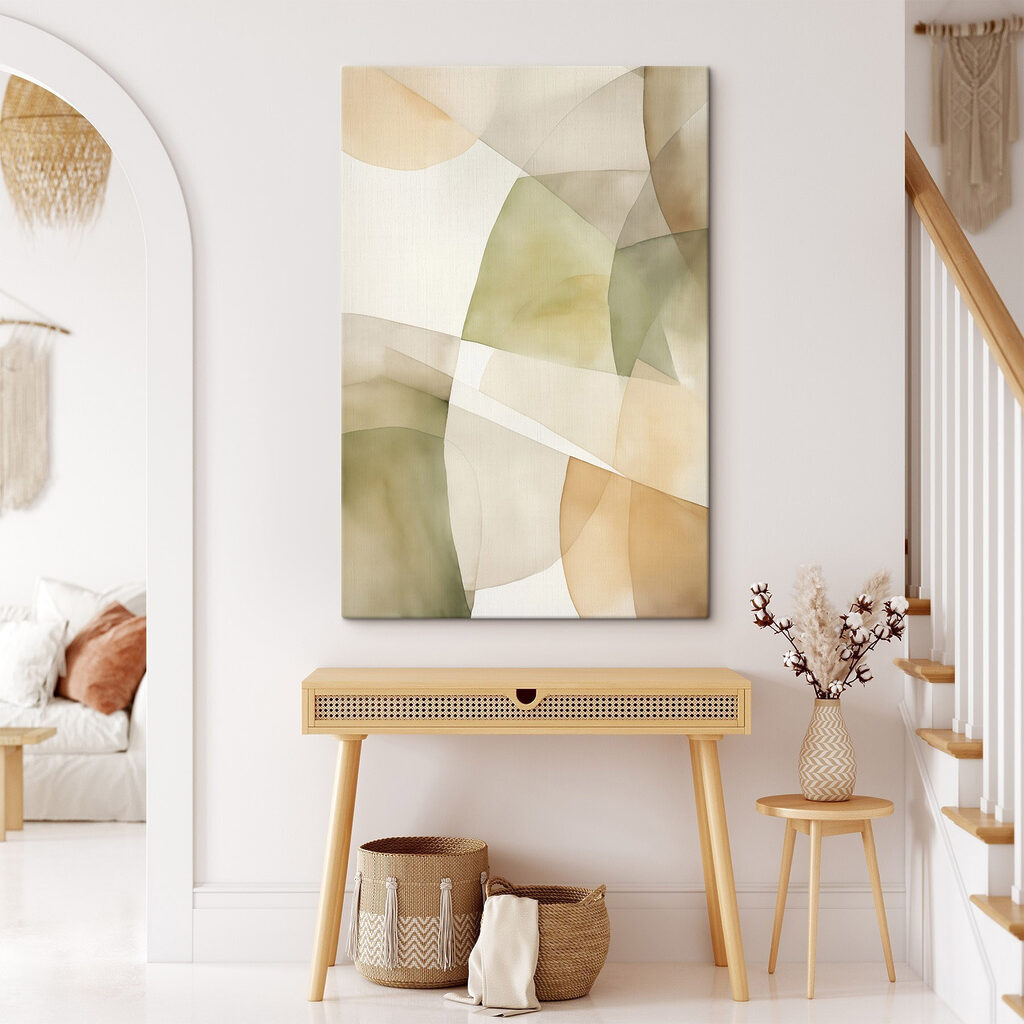 Gentle curves in soothing colors