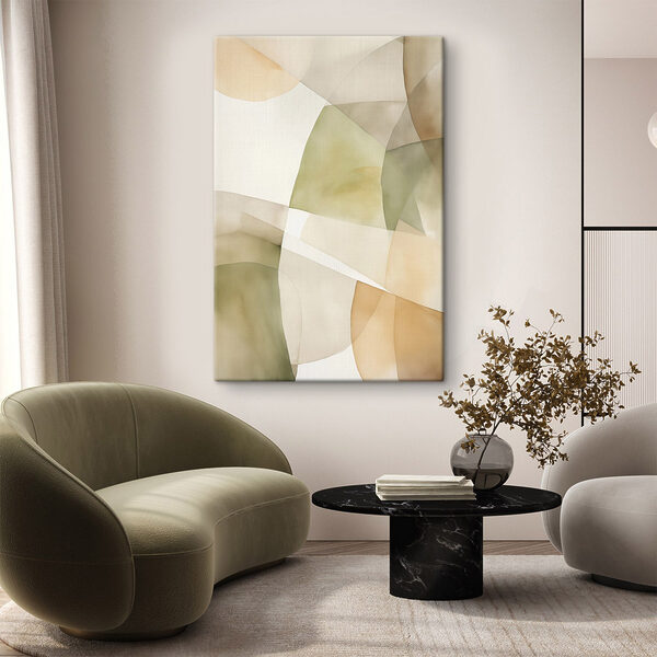 Gentle curves in soothing colors