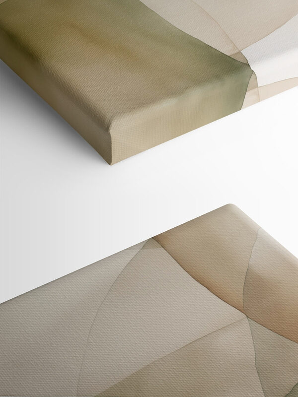 Gentle curves in soothing colors