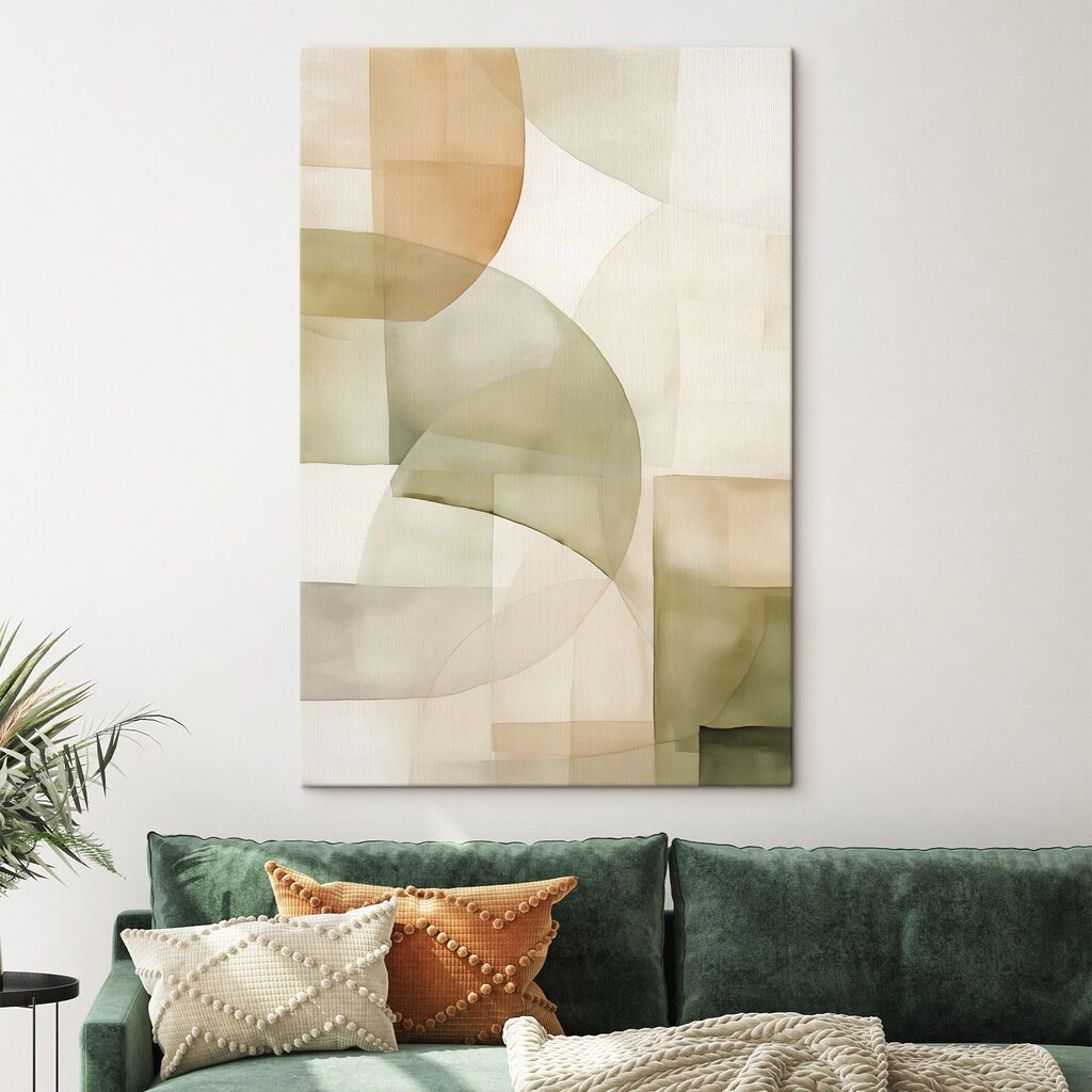 Calm shades in soft abstract pattern Calm shades in soft abstract pattern