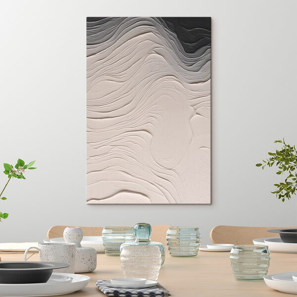 White and grey background