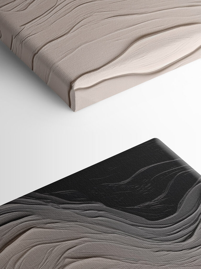 White and grey background