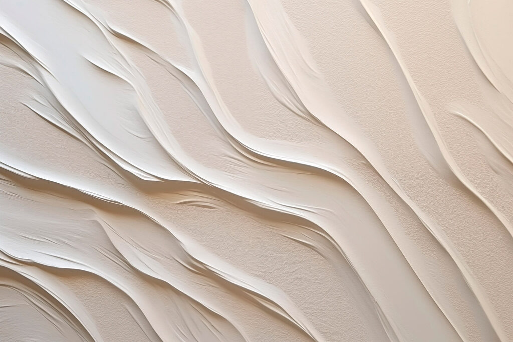 White sand with wavy lines White sand with wavy lines