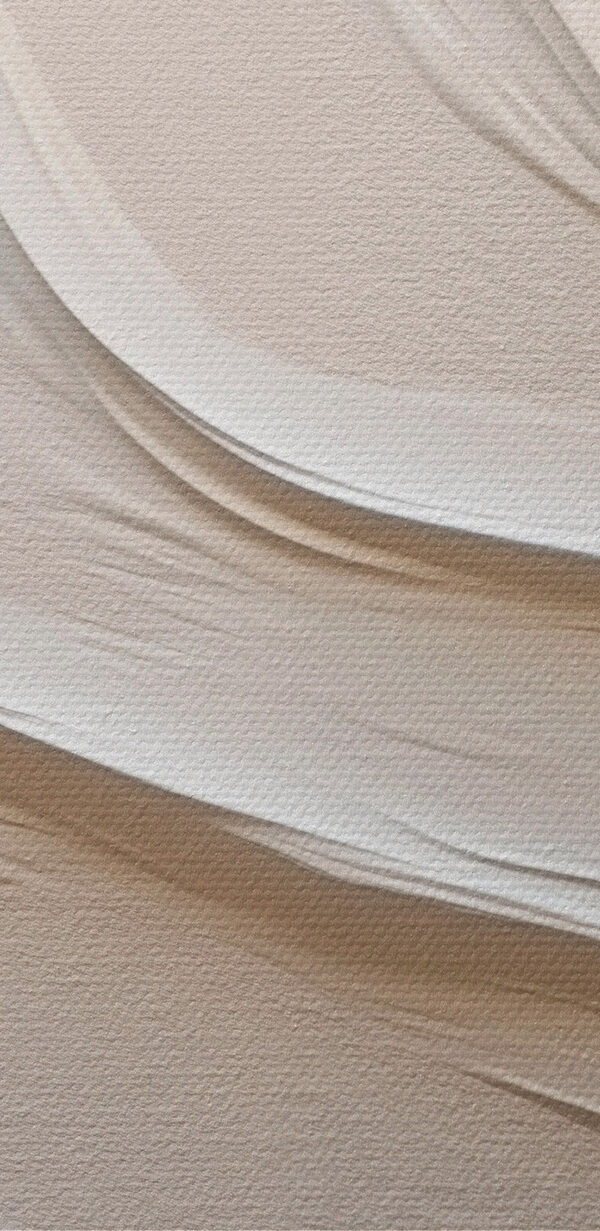 White sand with wavy lines White sand with wavy lines