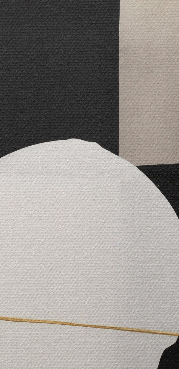 Minimalistic abstract design in neutral tones