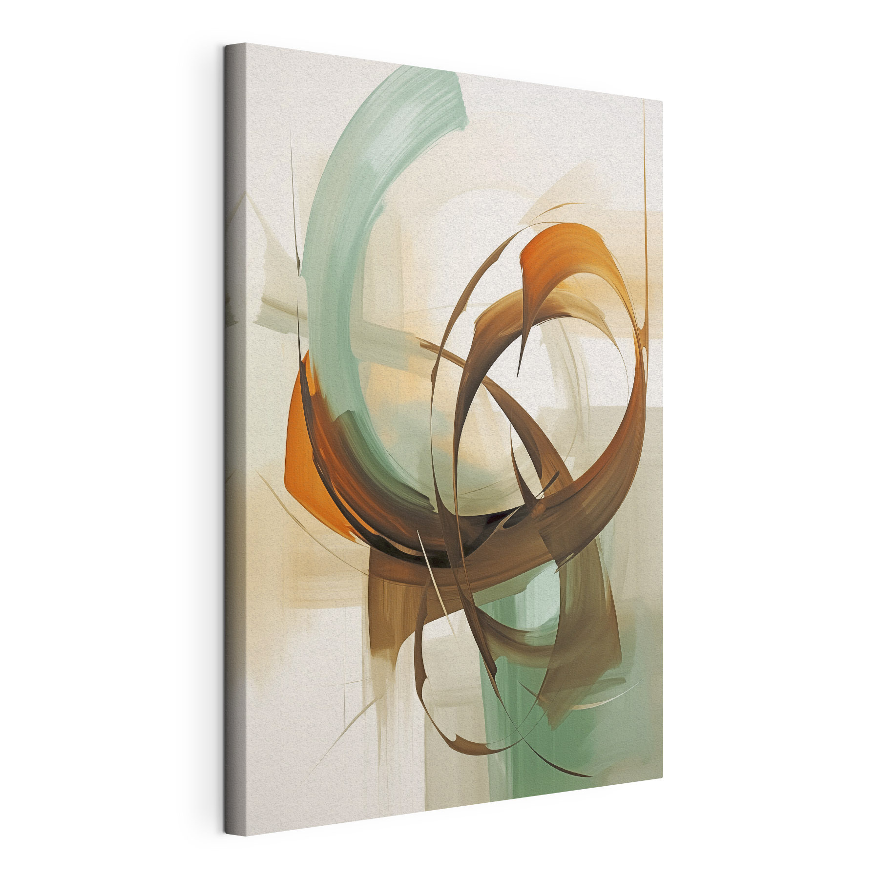 Painting of a swirly circle