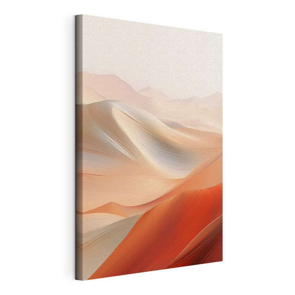 Desert landscape with sand dunes Desert landscape with sand dunes