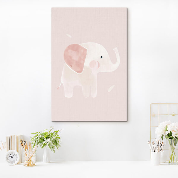 Cartoon of an elephant