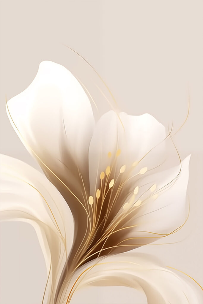 Delicate bloom in soft hues Delicate bloom in soft hues
