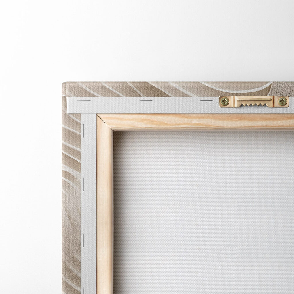 White and brown surface with wavy lines White and brown surface with wavy lines
