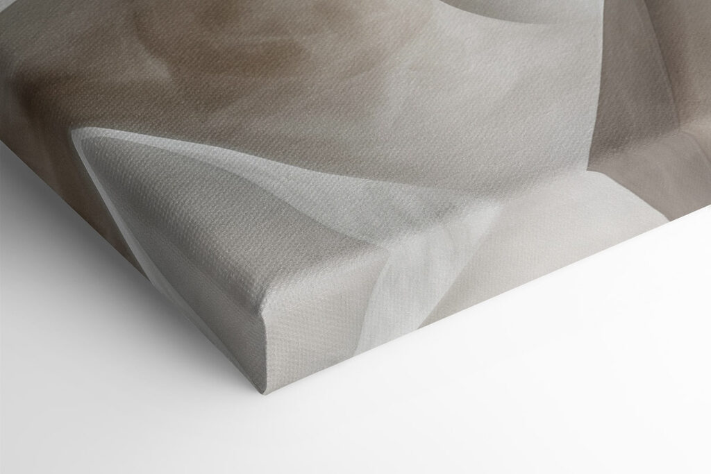 White and brown wavy surface White and brown wavy surface