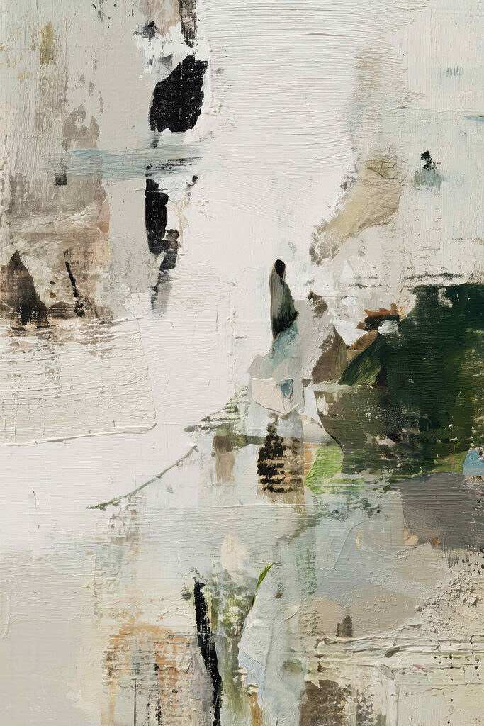 Abstract textures in soft colors