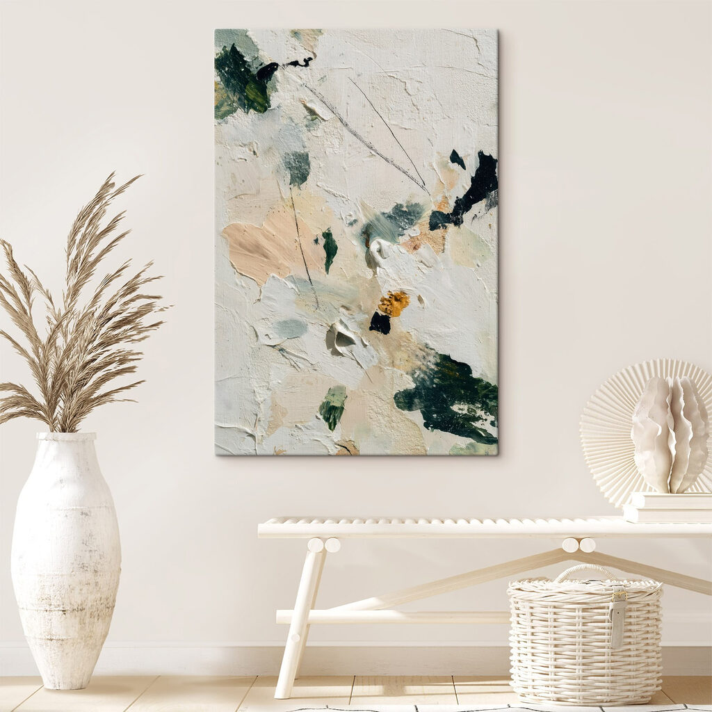 Abstract textures in soothing hues