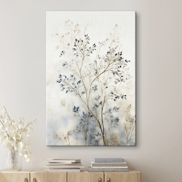 Painting of a tree with leaves