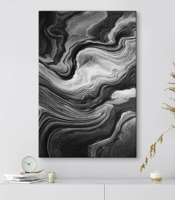 Black and white swirly pattern Black and white swirly pattern