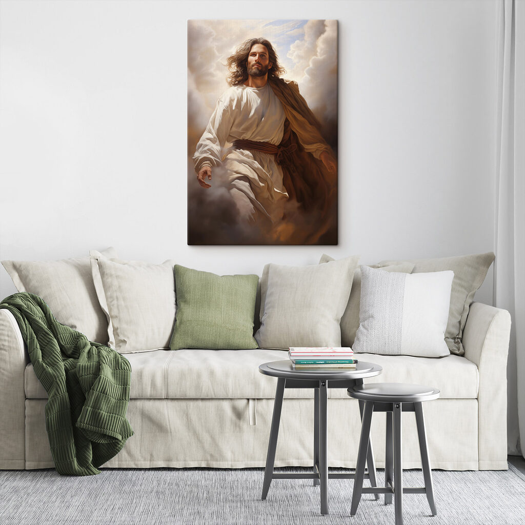 Painting of a man in a robe Painting of a man in a robe